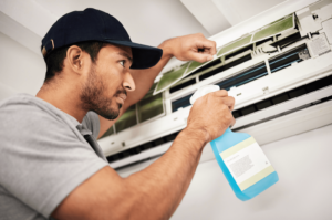 Limpieza de aire acondicionado