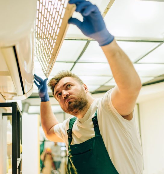 montar el aire acondicionado